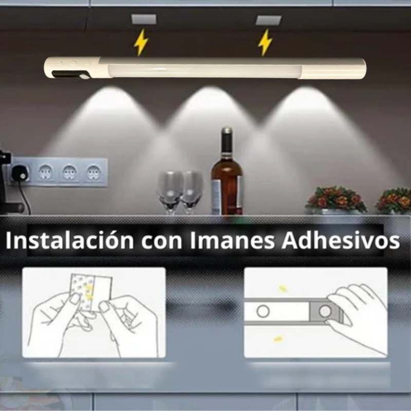 Luz led para alacenas con detector de movimiento