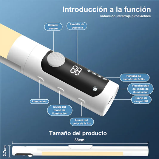 Barra de Luz Led con Detector de Movimiento