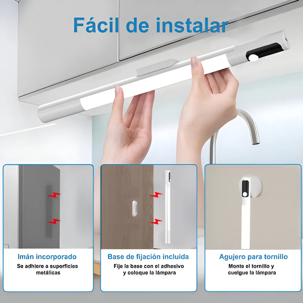 Barra de Luz Led con Detector de Movimiento