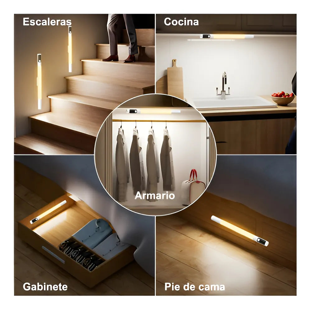 Barra de Luz Led con Detector de Movimiento
