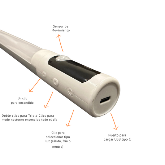 Luz led  para alacenas con detector de movimiento