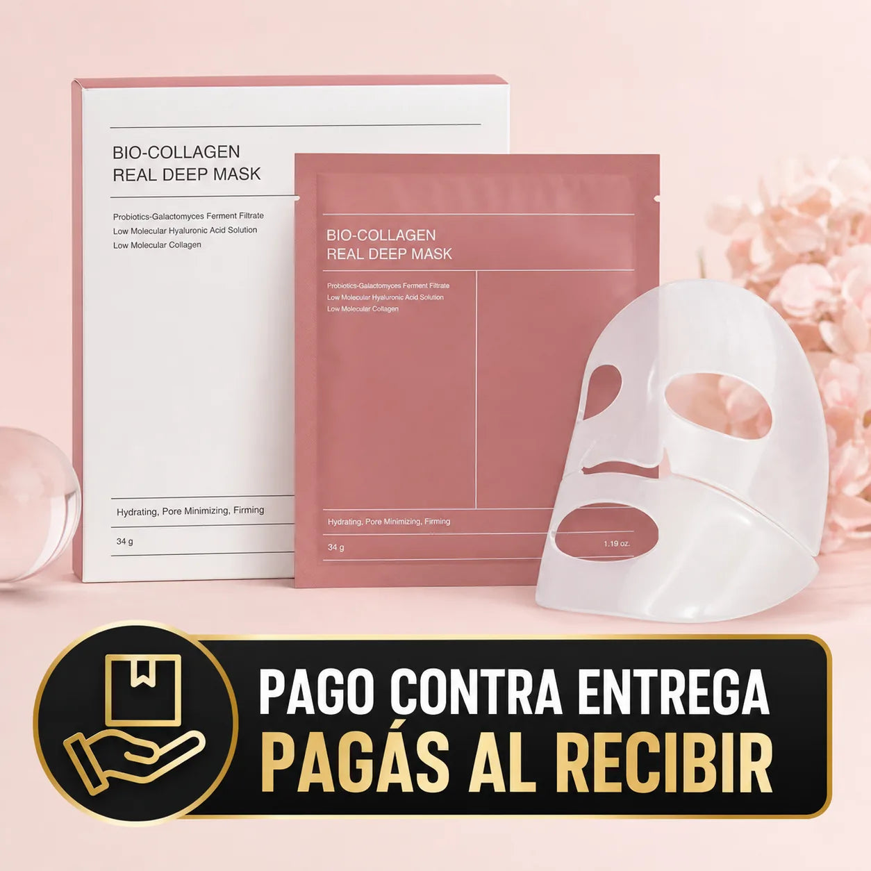 Bio-Collagen Real Deep Mask con pago contra entrega, pagás al recibir